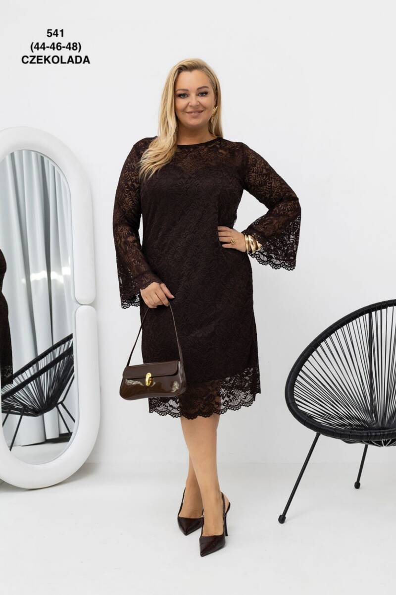 Sukienki damskie (Polska produkt ) Roz 44-48, 1 Kolor Paczka 5 szt